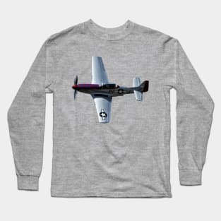 P-51 Mustang Diamondback no background Long Sleeve T-Shirt